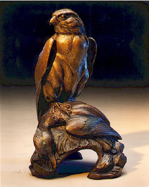 Victor Vanquished Bronze by William J Koelpin